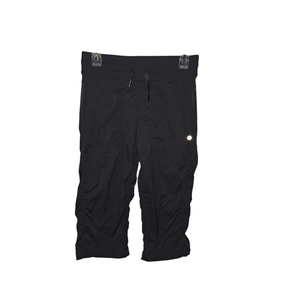 Lululemon Dance Studio Mid Rise‎ Cropped Pants-Size 4-Black